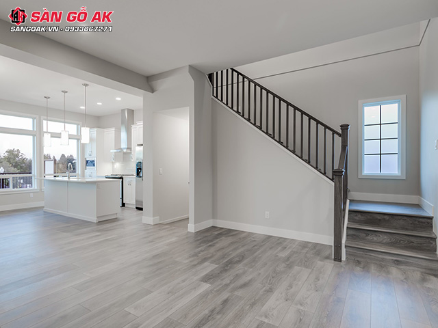 Sàn gỗ phù hợp với nhiều phong cách trang trí nội thất khác nhau